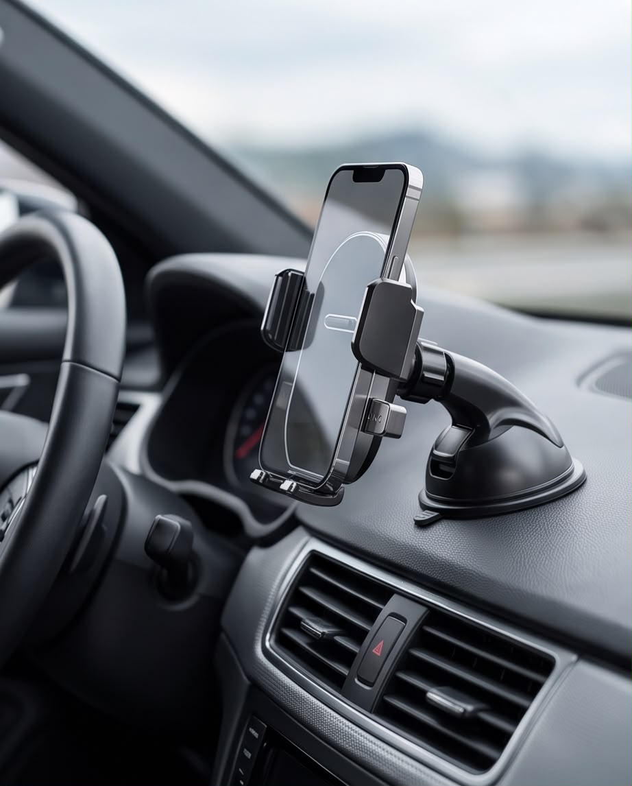 XO Gravity Car Phone Holder – Suction Cup Dashboard Mount