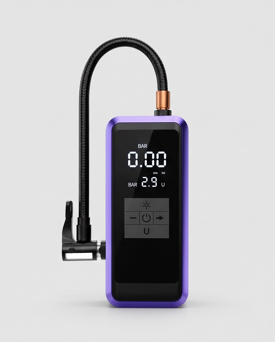 Digital Tire Inflator with LCD Display