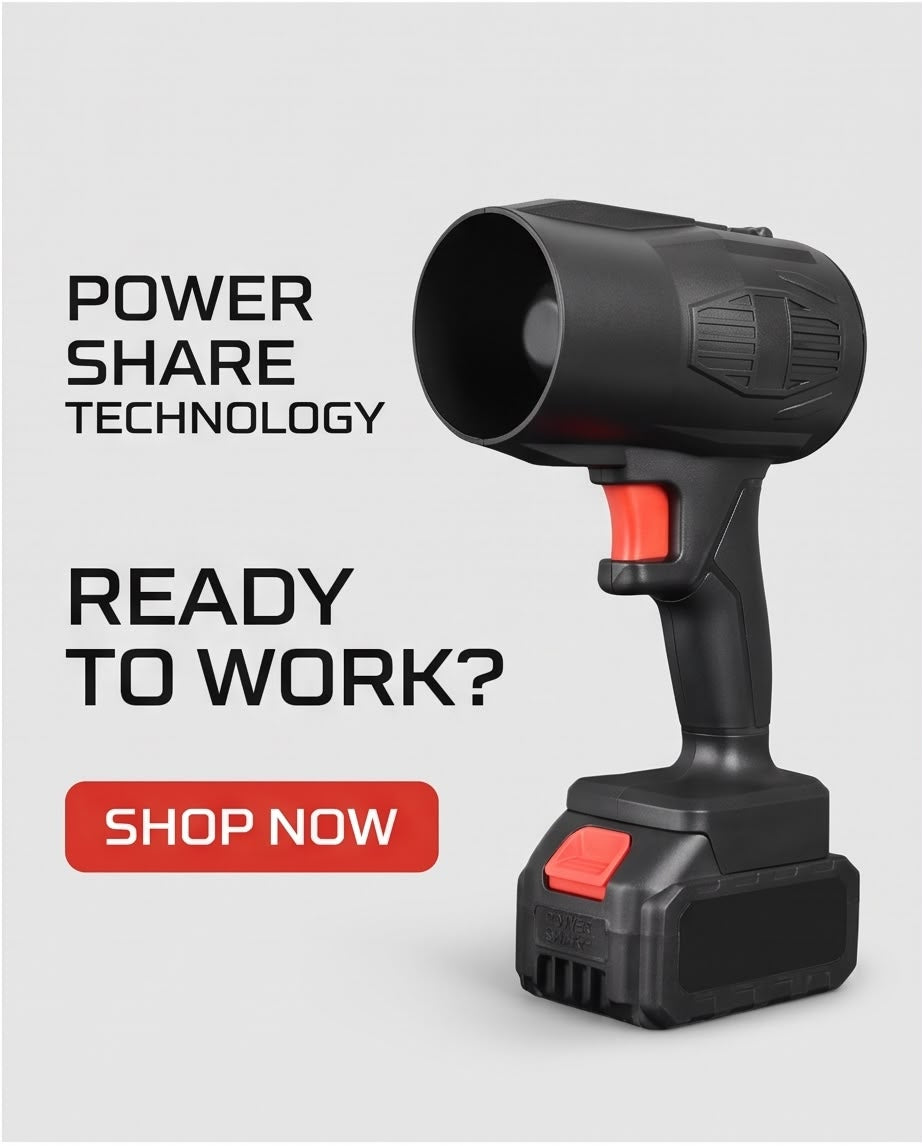 Cordless Air Blower Gun – Rechargeable Wireless Duster