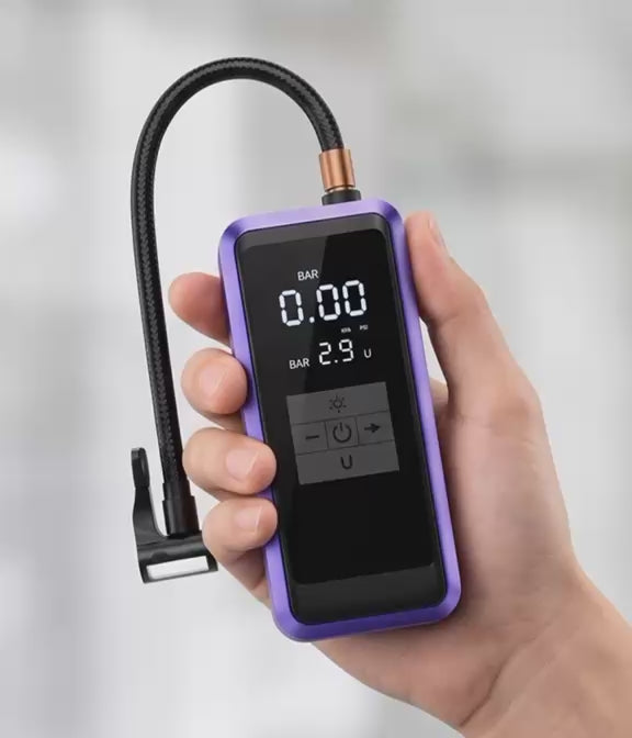 Digital Tire Inflator with LCD Display